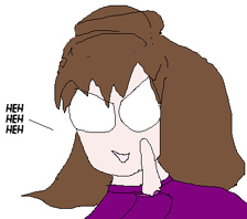 picture, drawn with MSPaint, of me snarky and not really crying